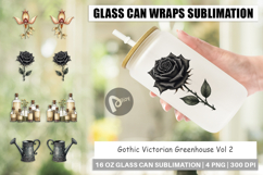 Victorian Greenhouse Glass Can Product Image 1
