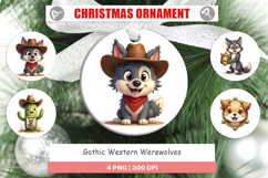 Howling Pups Ornament Product Image 1