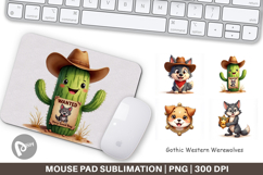 Howling Pups Mouse Pad Product Image 1