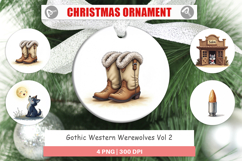 Howling Pups Ornament Product Image 1