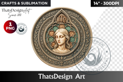 Taurus Gothic Zodiac signs Clipart, Astrology, horoscope PNG Product Image 1