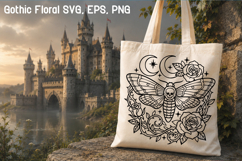 Gothic Floral SVG Bundle | 50 Dark Academia Designs Product Image 4
