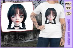 Gothic cartoon girl Product Image 1