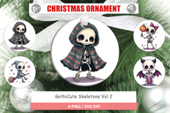 Ornament Gothic Cute Skeletons Product Image 1