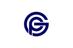 GP PG logo design Product Image 1