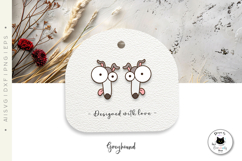 Funny Dog Stud Earrings Laser Cut Bundle | Dog Breed SVG Product Image 6