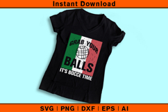 Grab Your Balls It’s Bocce Time SVG PNG DXF EPS AI Design Product Image 3