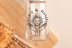 Grace And Hustle SVG, Boho SVG Design Product Image 3
