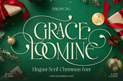 Grace Loomine - Elegant Serif Christmas Product Image 1