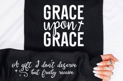 Grace Upon Grace SVG Design Product Image 3