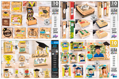 Graduation 2026 Mega Bundle Laser Cut | Grad 2026 | School Product Image 3