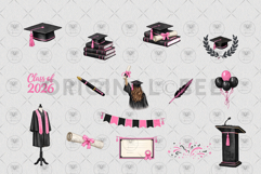 Graduation Announcement Clipart Product Image 3