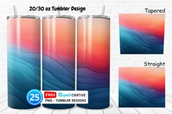 Gradient 20/30oz Tumbler, BONUS 25 Tumbler Product Image 1