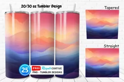 Gradient 20/30oz Tumbler, BONUS 25 Tumbler Product Image 1