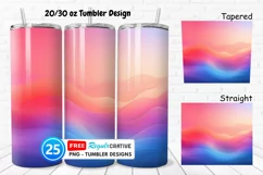 Gradient 20/30oz Tumbler, BONUS 25 Tumbler Product Image 1