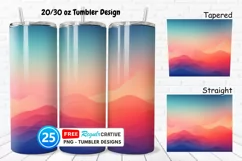 Gradient 20/30oz Tumbler, BONUS 25 Tumbler Product Image 1