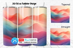 Gradient 20/30oz Tumbler, BONUS 25 Tumbler Product Image 1