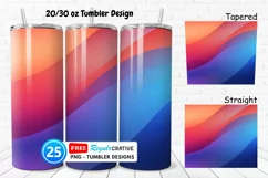 Gradient 20/30oz Tumbler, BONUS 25 Tumbler Product Image 1