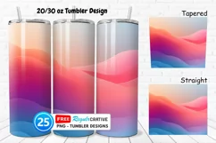 Gradient 20/30oz Tumbler, BONUS 25 Tumbler Product Image 1