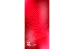 Gradient backdrop and wallpaper in red tones design Product Image 1