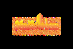 Gradient halloween lettering typography design eps 10 Product Image 2