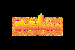 Gradient halloween lettering typography design eps 10 Product Image 2