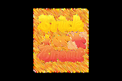 Gradient halloween lettering typography vector eps 10 Product Image 2