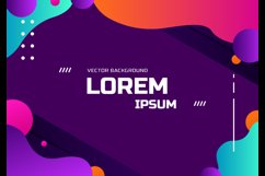Gradient liquid abstract background design Product Image 2