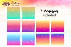 Gradient tumbler wrap sublimation bundle 