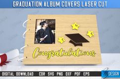 Graduation Album Cover | Grad Guestbook | Grad Wishes | CNC Product Image 1