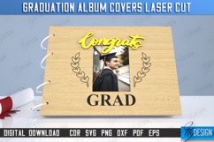 Graduation Album Cover | Grad Guestbook | Grad Wishes | CNC Product Image 1