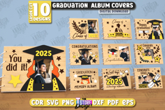 Graduation Album Covers Laser Cut Bundle, Grad Memory Album Product Image 1