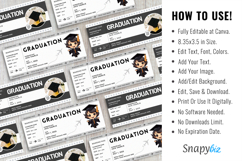 Graduation Boarding Pass CanvaTemplate Product Image 3