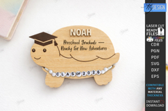 Graduation Bracelet Holder Laser Cut | Kids Laser | Cute SVG Product Image 1