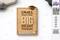 Graduation Bracelet Holder Laser Cut | Grad 2026 | Gift Idea Product Image 1