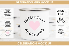 Graduation Camping Mug Mock Up