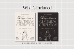 Graduation Party Invitations Canva Template Product Image 3