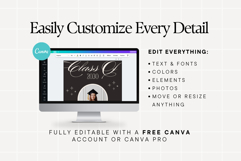 Graduation Announcement Photo Cards Canva Template Product Image 4