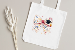 graduation cap bow, coquette bow clipart, diploma theme bow, cap design art, digital bow design, celebrate graduation bow, milestone bow art, graduation design clipart, coquette bow art, cap sublimation design