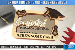 Graduation Money Card Holder | Grad 2025 | Graduation Gift Product Image 1