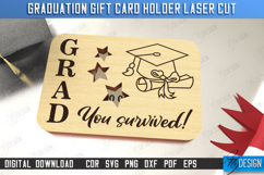 Graduation Money Card Holder | Grad 2025 | Graduation Gift Product Image 1