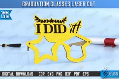 Graduation Glasses | Party Glasses | Grad Photo Booth Props Product Image 1