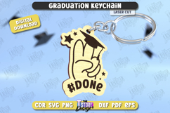Graduation Keychains Laser Cut Bundle, Graduation Gift SVG Product Image 7