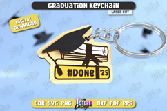 Graduation Keychains Laser Cut Bundle, Graduation Gift SVG Product Image 10