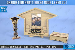 Graduation Guestbook| Grad 2025 |Grad Guestbook |Grad Wishes Product Image 1