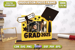 Graduation Photo Frame | Tabletop Photo Frame | Grad 2025 Product Image 1