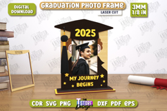 Graduation Photo Frame | Tabletop Photo Frame | Grad 2025 Product Image 1