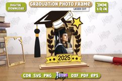 Graduation Photo Frame | Tabletop Photo Frame | Grad 2025 Product Image 1