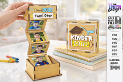 Graduation Photo Memory Box Laser Cut | Kindergarten 2026 Product Image 1