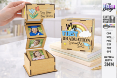 Graduation Photo Memory Box Laser Cut | Kindergarten 2026 Product Image 1